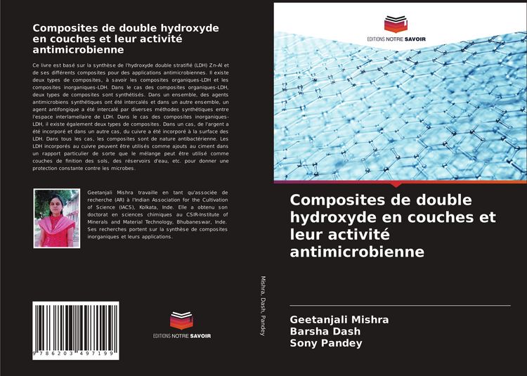 Produktbild: Composites de double hydroxyde en couches et leur activit&eacute; antimicrobienne