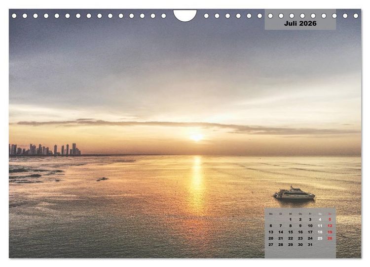 Produktbild: Panama City (Wandkalender 2026 DIN A4 quer), CALVENDO Monatskalender
