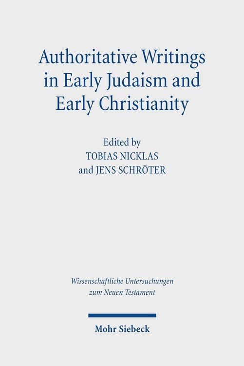 Produktbild: Authoritative Writings in Early Judaism and Early Christianity