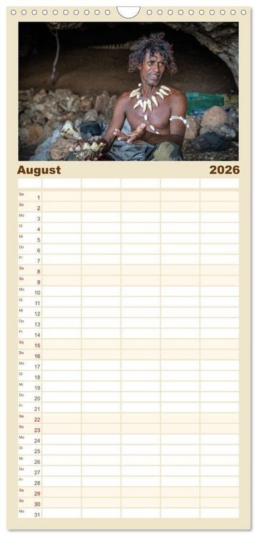 Produktbild: Familienplaner 2026 - SOKOTRA - Magische Insel mit 5 Spalten (Wandkalender, 21 x 45 cm) CALVENDO