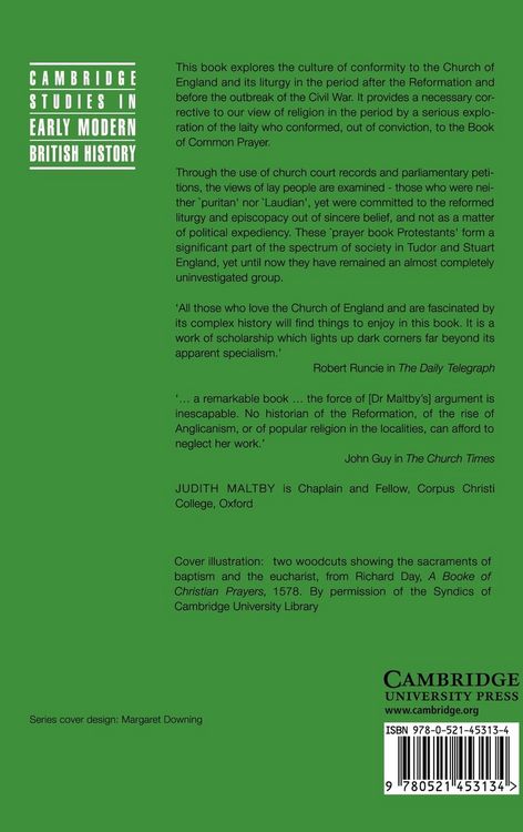 Produktbild: Prayer Book and People in Elizabethan and Early Stuart England