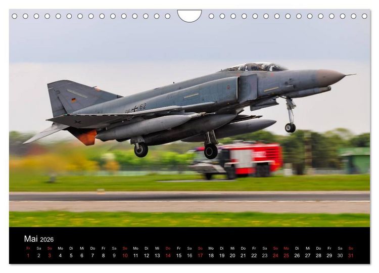 Produktbild: Phantoms bei der Luftwaffe (Wandkalender 2026 DIN A4 quer), CALVENDO Monatskalender