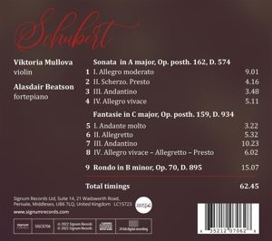Produktbild: Sonate,Rondo & Fantasie