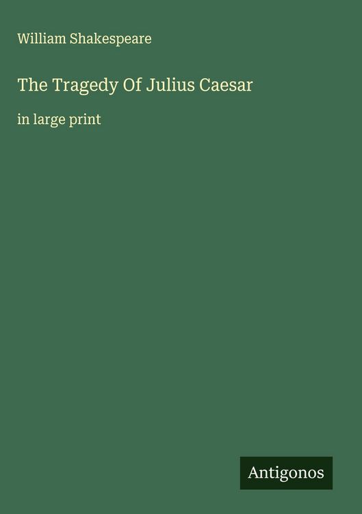 Produktbild: The Tragedy Of Julius Caesar