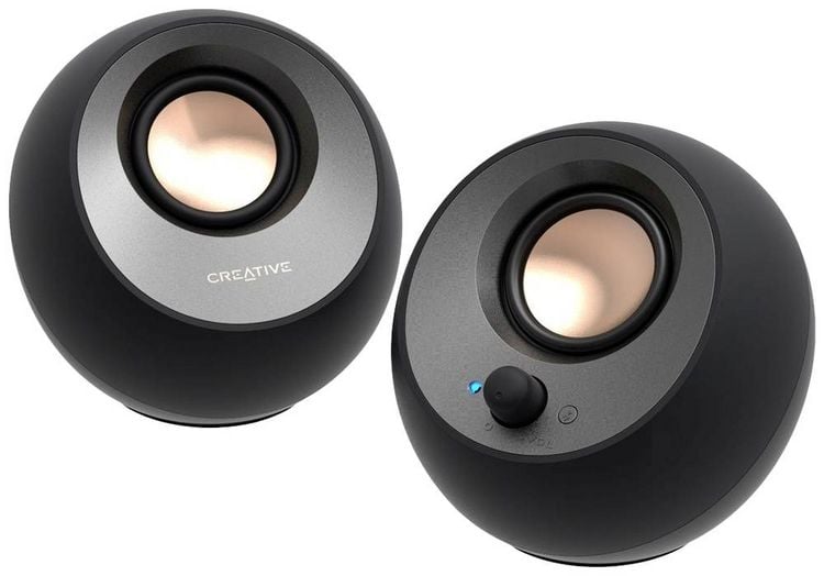 Produktbild: CREATIVE Pebble V3 2.0 Lautsprecher, Bluetooth 5.0, USB Audio, schwarz