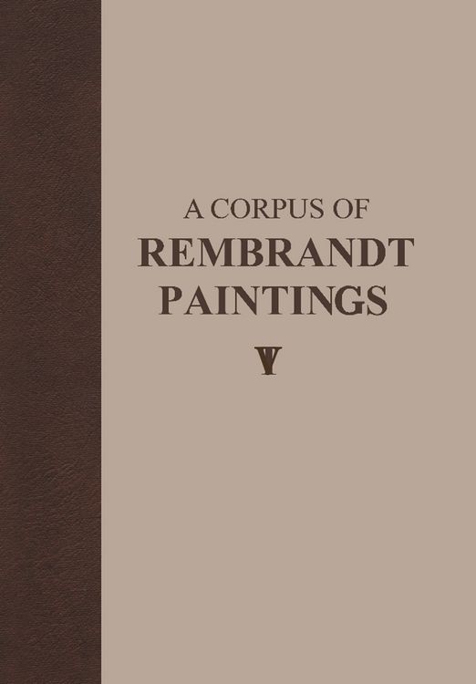 Produktbild: A Corpus of Rembrandt Paintings V