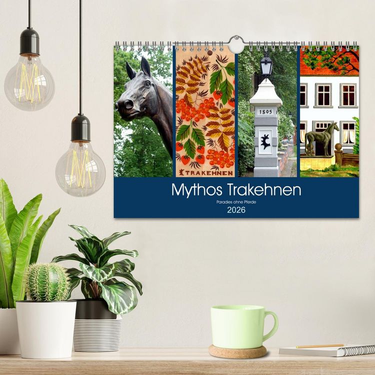 Produktbild: Mythos Trakehnen - Paradies ohne Pferde (Wandkalender 2026 DIN A4 quer), CALVENDO Monatskalender