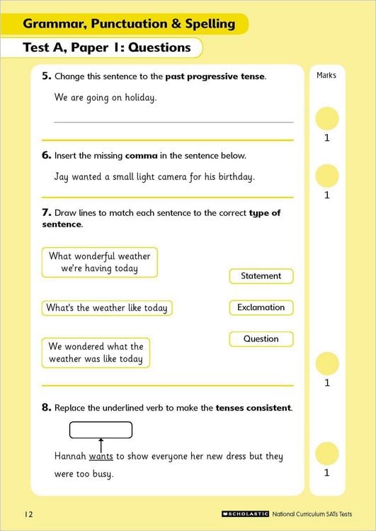 Produktbild: Grammar, Punctuation and Spelling Tests Ages 9-10