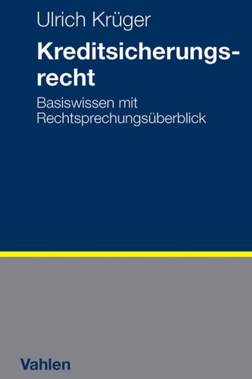 Produktbild: Kreditsicherungsrecht