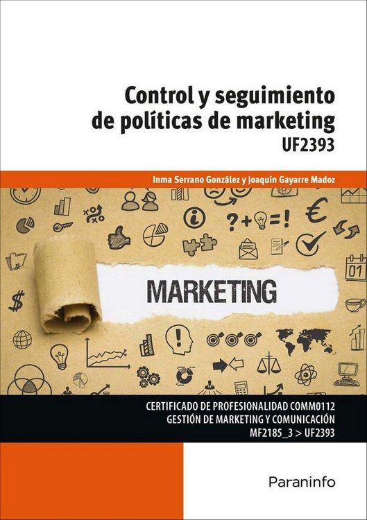 Produktbild: Control y seguimiento de pol&iacute;ticas de marketing