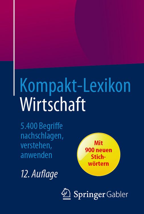 Produktbild: Kompakt-Lexikon Wirtschaft