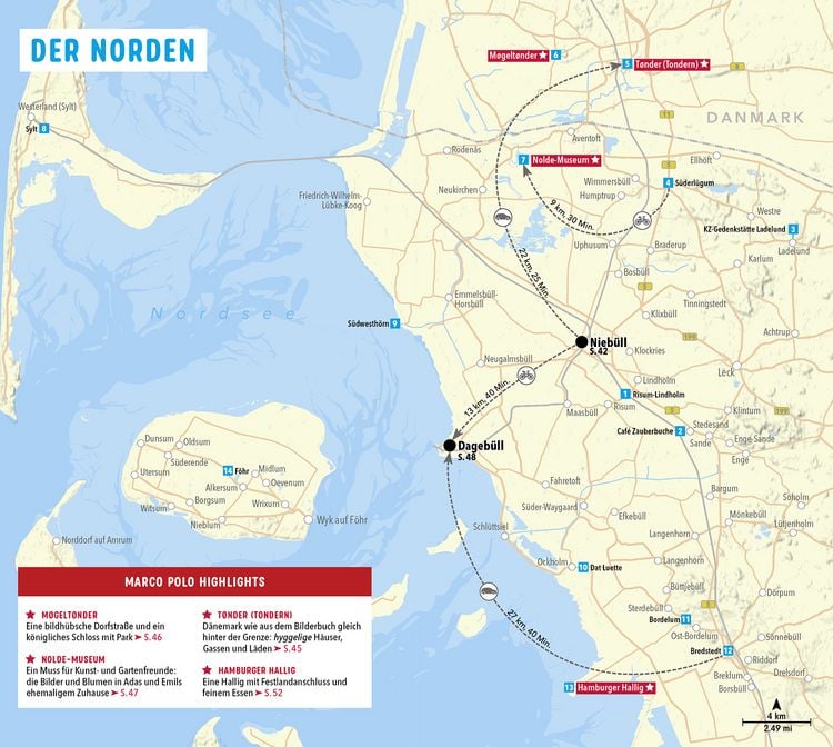 Produktbild: MARCO POLO Reisef&uuml;hrer Nordseek&uuml;ste Schleswig-Holstein