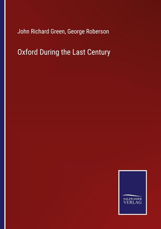 Produktbild: Oxford During the Last Century