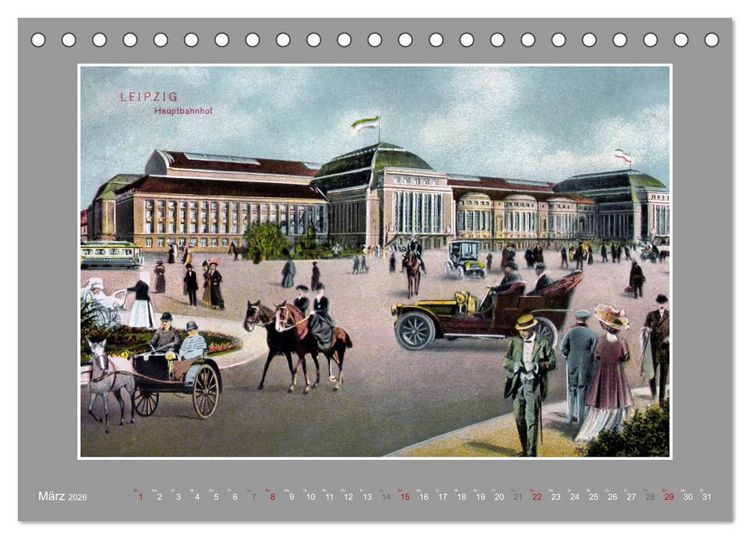 Produktbild: Historische Bahnh&ouml;fe (Tischkalender 2026 DIN A5 quer), CALVENDO Monatskalender