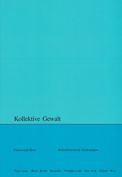 Produktbild: Kollektive Gewalt