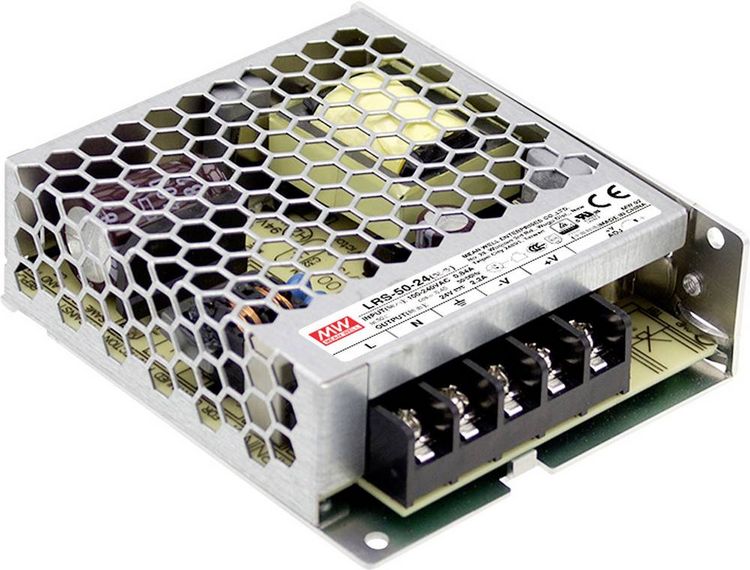 Produktbild: Mean Well LRS-50-24 Schaltnetzteil 24 V/DC 2.2A 52.8W