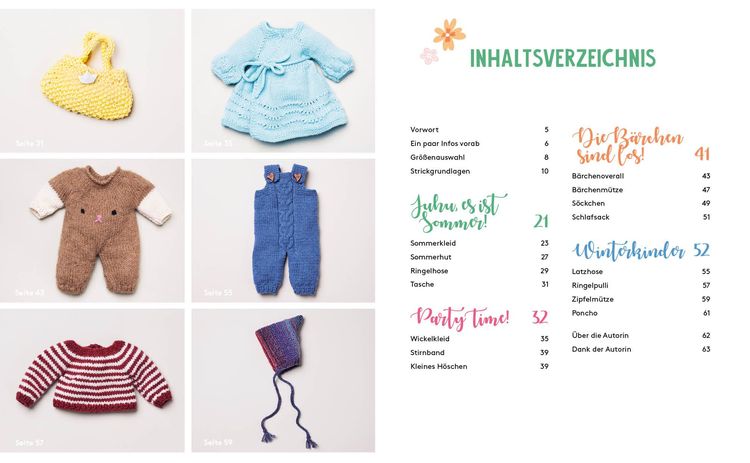 Erstausstattung Für Babys Stricken - Anleitungen Für Größe 50-86