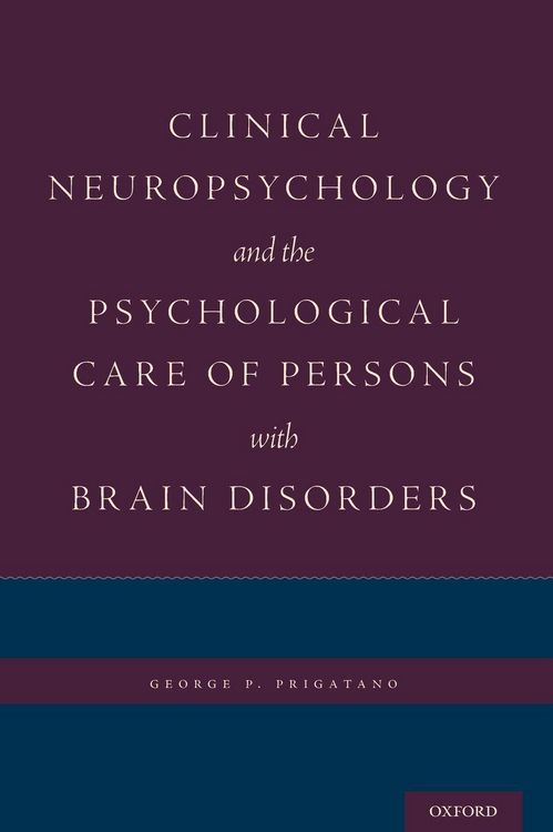 Produktbild: Clinical Neuropsychology and the Psychological Care of Persons with Brain Disorders