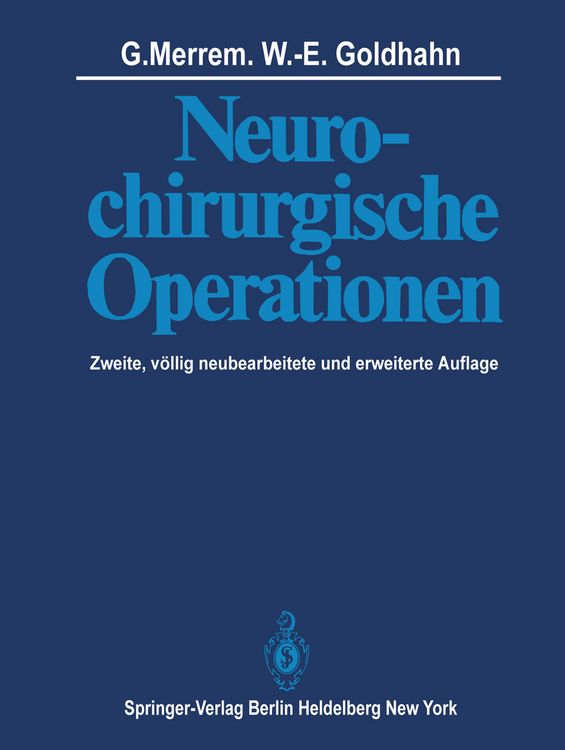 Produktbild: Neurochirurgische Operationen