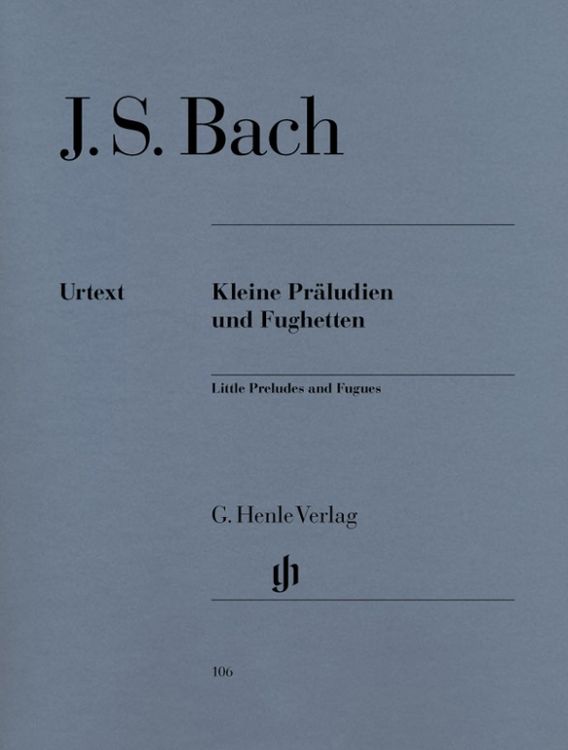 Produktbild: Johann Sebastian Bach - Kleine Pr&auml;ludien und Fughetten