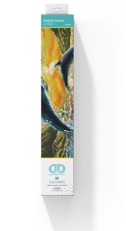 Produktbild: DIAMOND DOTZ - Diamond Painting Delfine