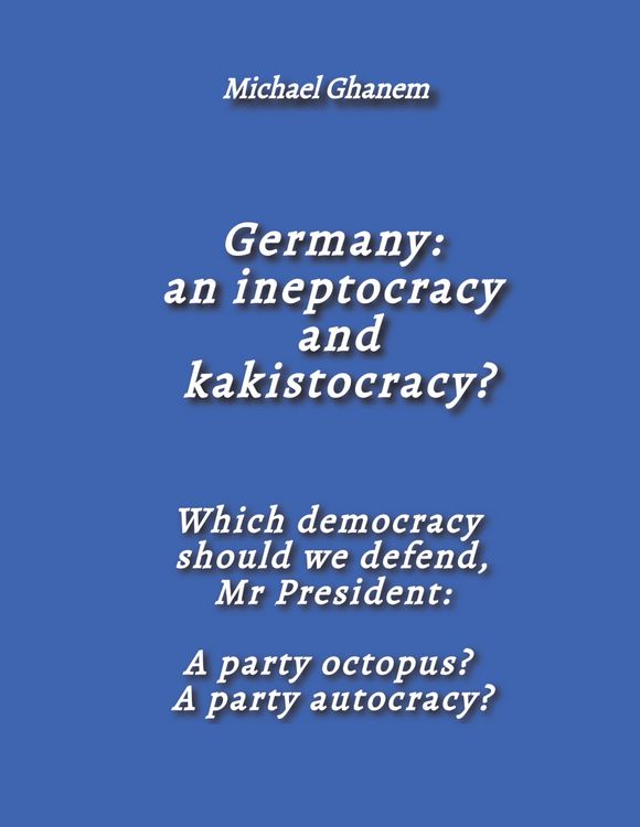 Produktbild: Germany: an ineptocracy and kakistocracy?