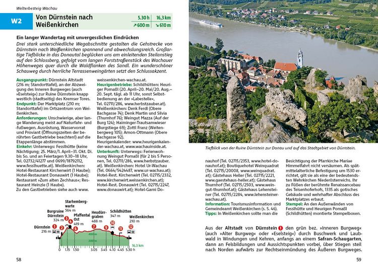 Produktbild: ROTHER Wanderf&uuml;hrer Welterbesteig Wachau