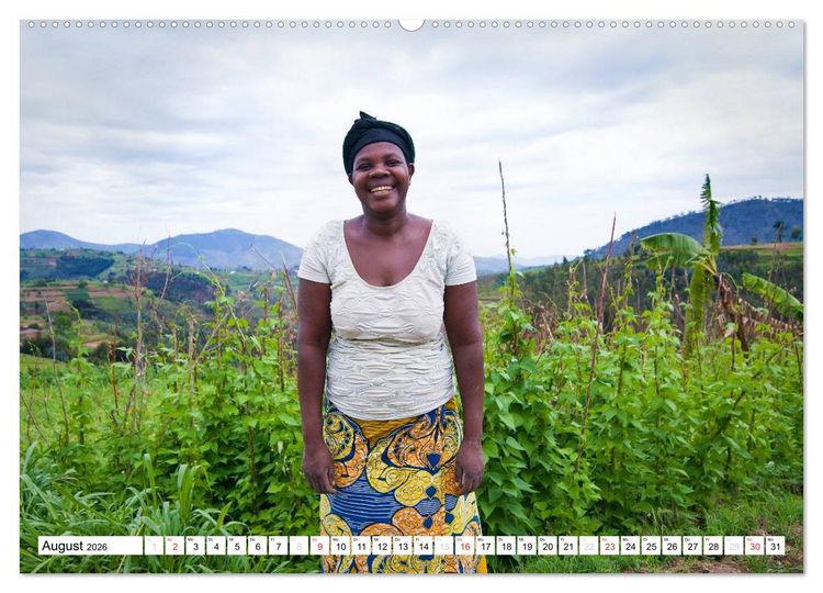 Produktbild: PORTRAITS - Frauen aus aller Welt (hochwertiger Premium Wandkalender 2026 DIN A2 quer), Kunstdruck in Hochglanz