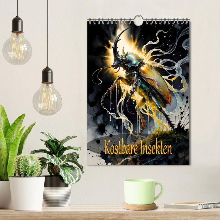 Produktbild: Kostbare Insekten (Wandkalender 2027 DIN A4 hoch), CALVENDO Monatskalender