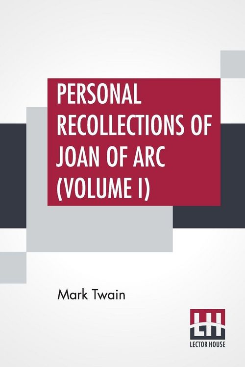 Produktbild: Personal Recollections Of Joan Of Arc (Volume I)