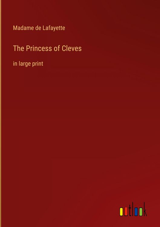 Produktbild: The Princess of Cleves
