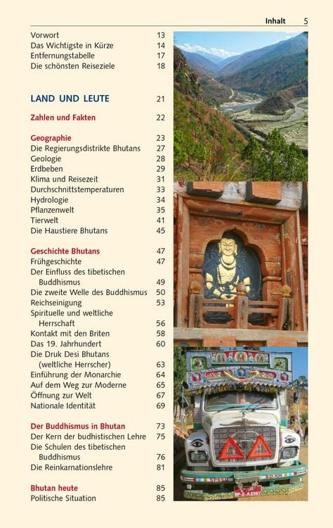 Produktbild: TRESCHER Reisef&uuml;hrer Bhutan