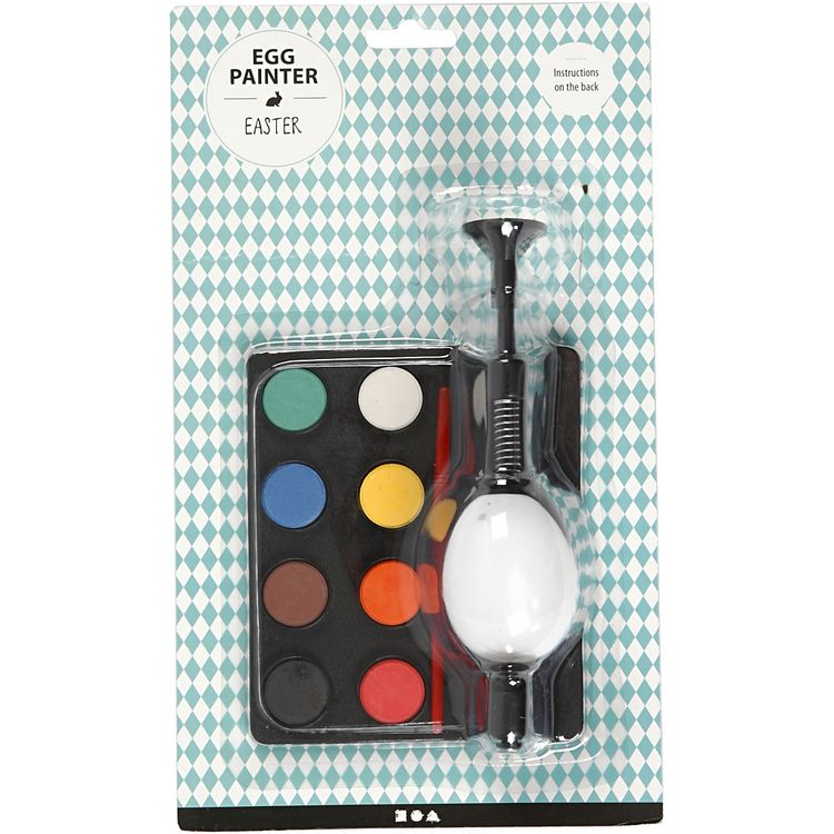 Produktbild: Creativ Company Handwerkzeug und Zangen Eier-Malger&auml;t, Schwarz, L 16,5 cm, 1 Set