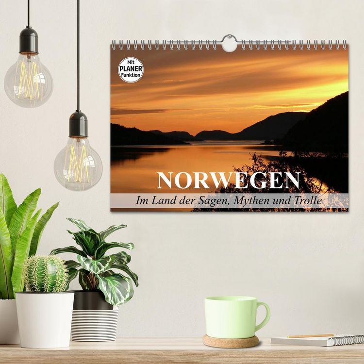 Produktbild: Norwegen. Im Land der Sagen, Mythen und Trolle (Wandkalender 2026 DIN A4 quer), CALVENDO Monatskalender