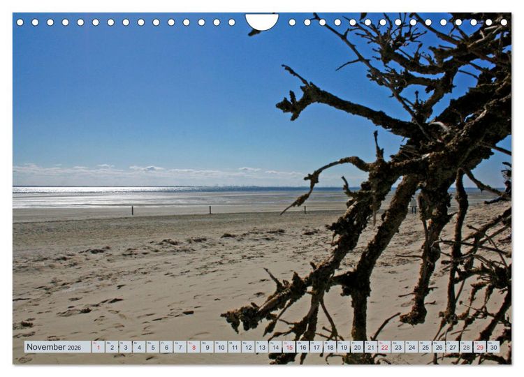 Produktbild: Langeoog - Natur Pur (Wandkalender 2026 DIN A4 quer), CALVENDO Monatskalender