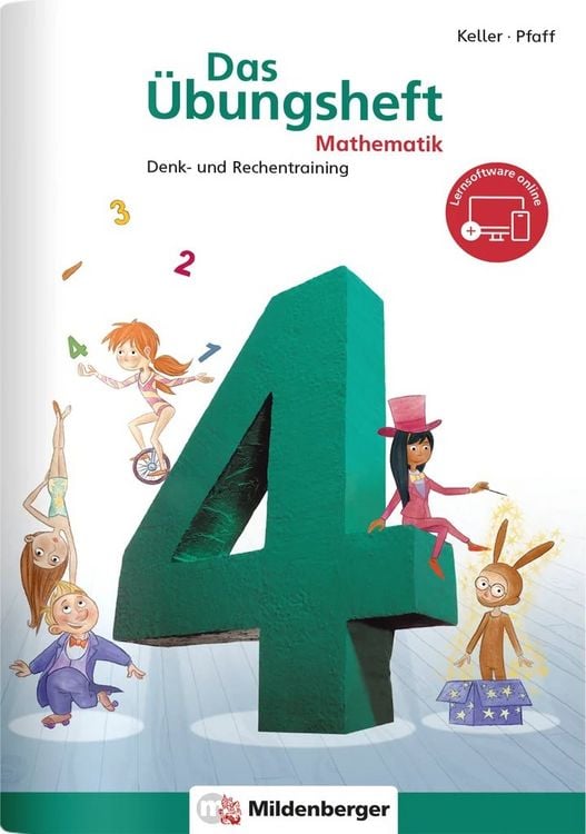 Produktbild: Das &Uuml;bungsheft 4. Mathe. Neubearbeitung
