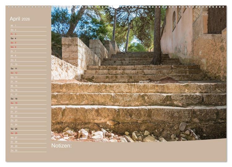 Produktbild: Im Osten von Mallorca (Wandkalender 2026 DIN A2 quer), CALVENDO Monatskalender