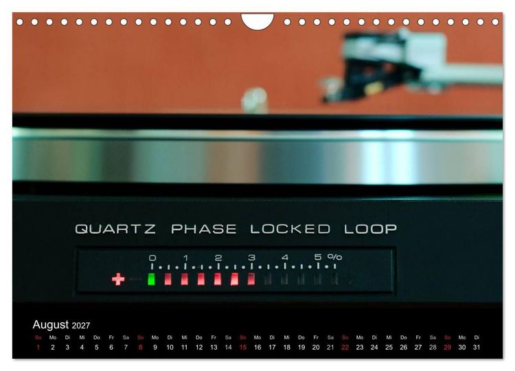 Produktbild: Vintage Turntables Made In Schwarzwald (Wandkalender 2027 DIN A4 quer), CALVENDO Monatskalender