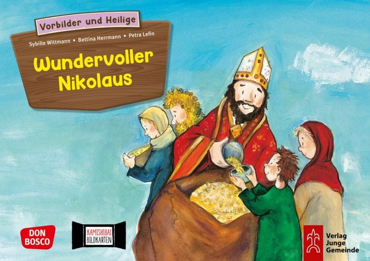 Produktbild: Wundervoller Nikolaus. Kamishibai Bildkartenset.