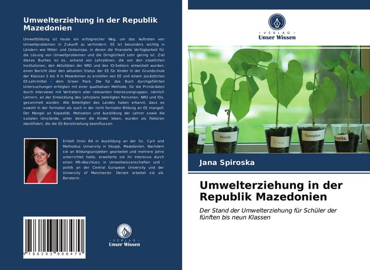 Produktbild: Umwelterziehung in der Republik Mazedonien
