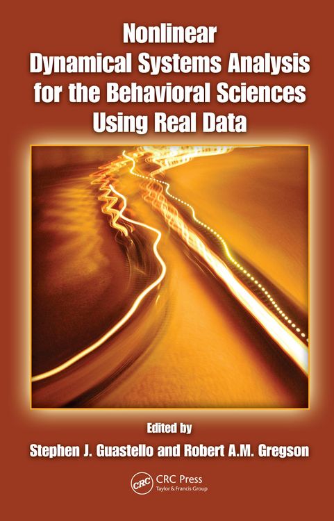 Produktbild: Nonlinear Dynamical Systems Analysis for the Behavioral Sciences Using Real Data