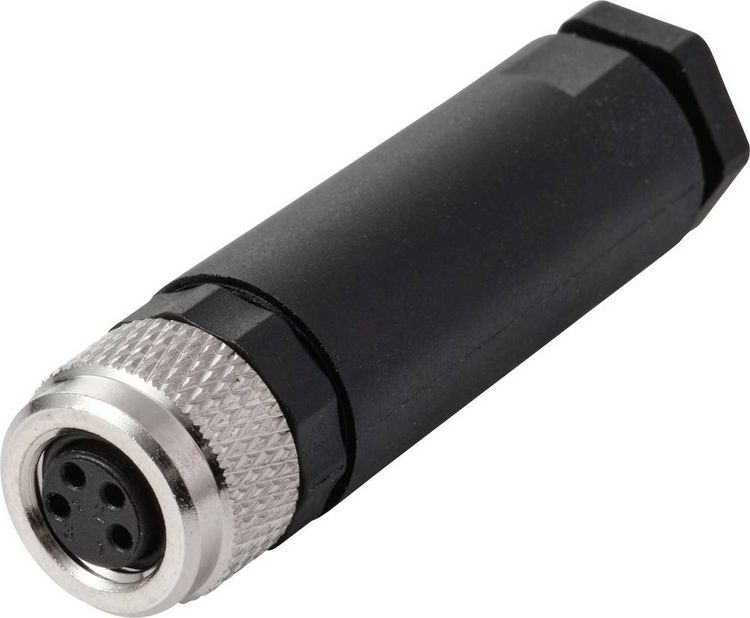 Produktbild: TRU COMPONENTS TC-13752052 Sensor/Aktor Einbaubuchse M8 x 1 Buchse, gerade Polzahl Sensoren: 4 1 St.