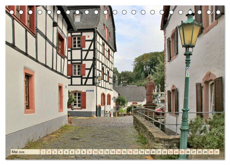 Produktbild: Blankenheim - Eine Perle in der Eifel (Tischkalender 2026 DIN A5 quer), CALVENDO Monatskalender