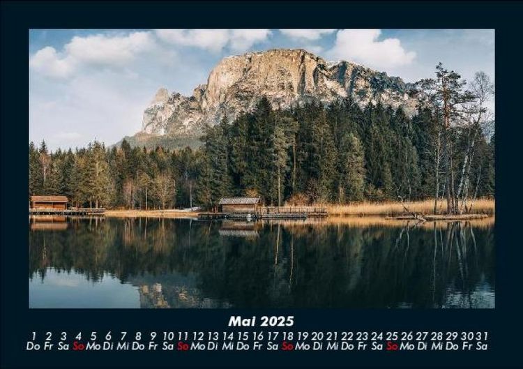 Produktbild: Berge 2025 Fotokalender DIN A5