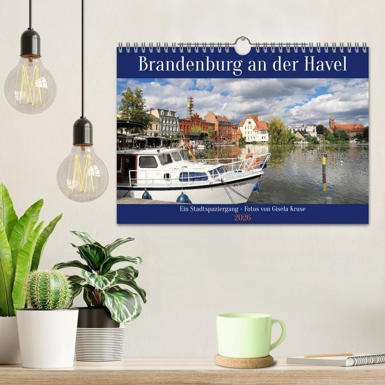 Produktbild: Brandenburg an der Havel - Ein Stadtspaziergang (Wandkalender 2026 DIN A4 quer), CALVENDO Monatskalender