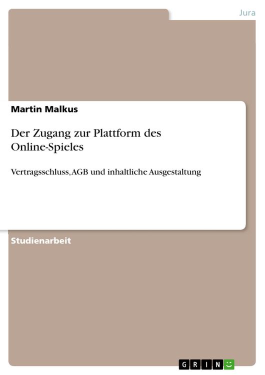 Produktbild: Der Zugang zur Plattform des Online-Spieles