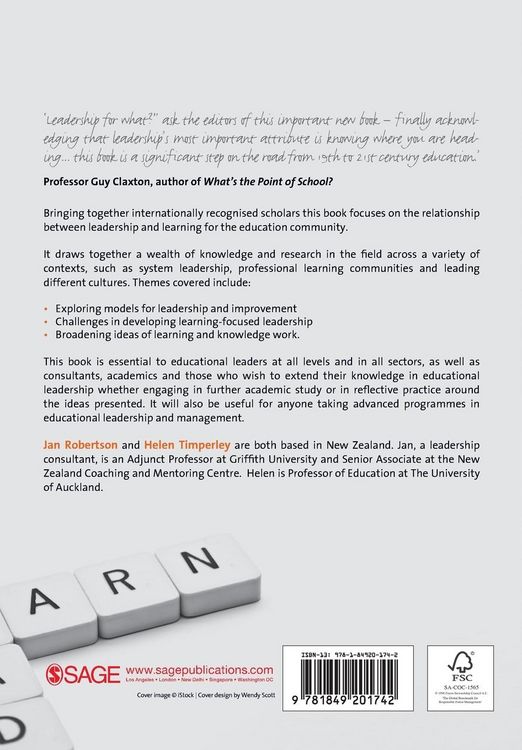 Produktbild: Leadership and Learning