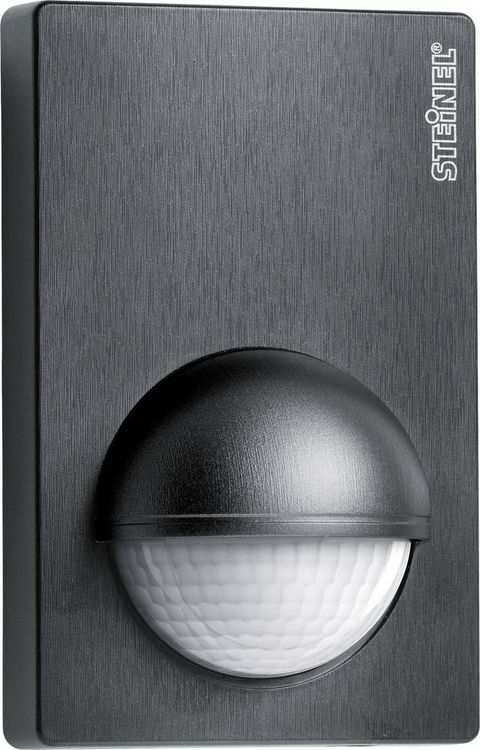 Produktbild: Steinel 603113 Wand PIR-Bewegungsmelder Relais Schwarz IP54