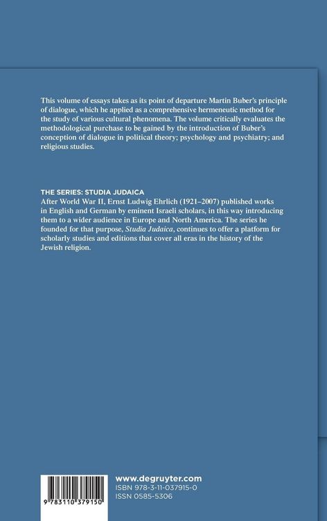 Produktbild: Dialogue as a Trans-disciplinary Concept