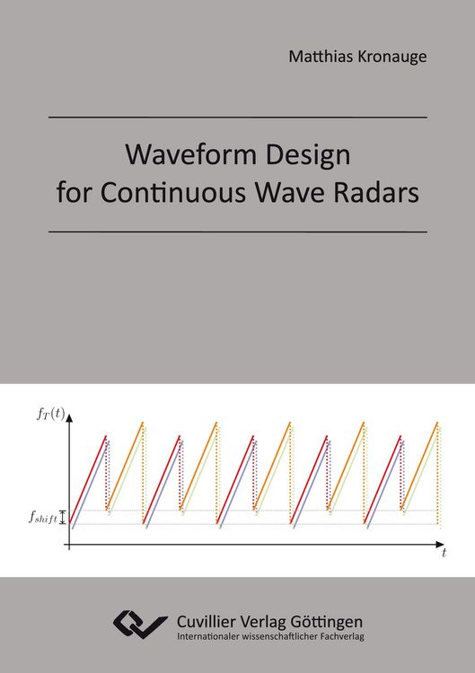Produktbild: Waveform Design for Continuous Wave Radars